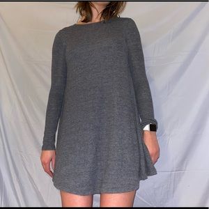 Grey Abercrombie and Fitch Shift dress